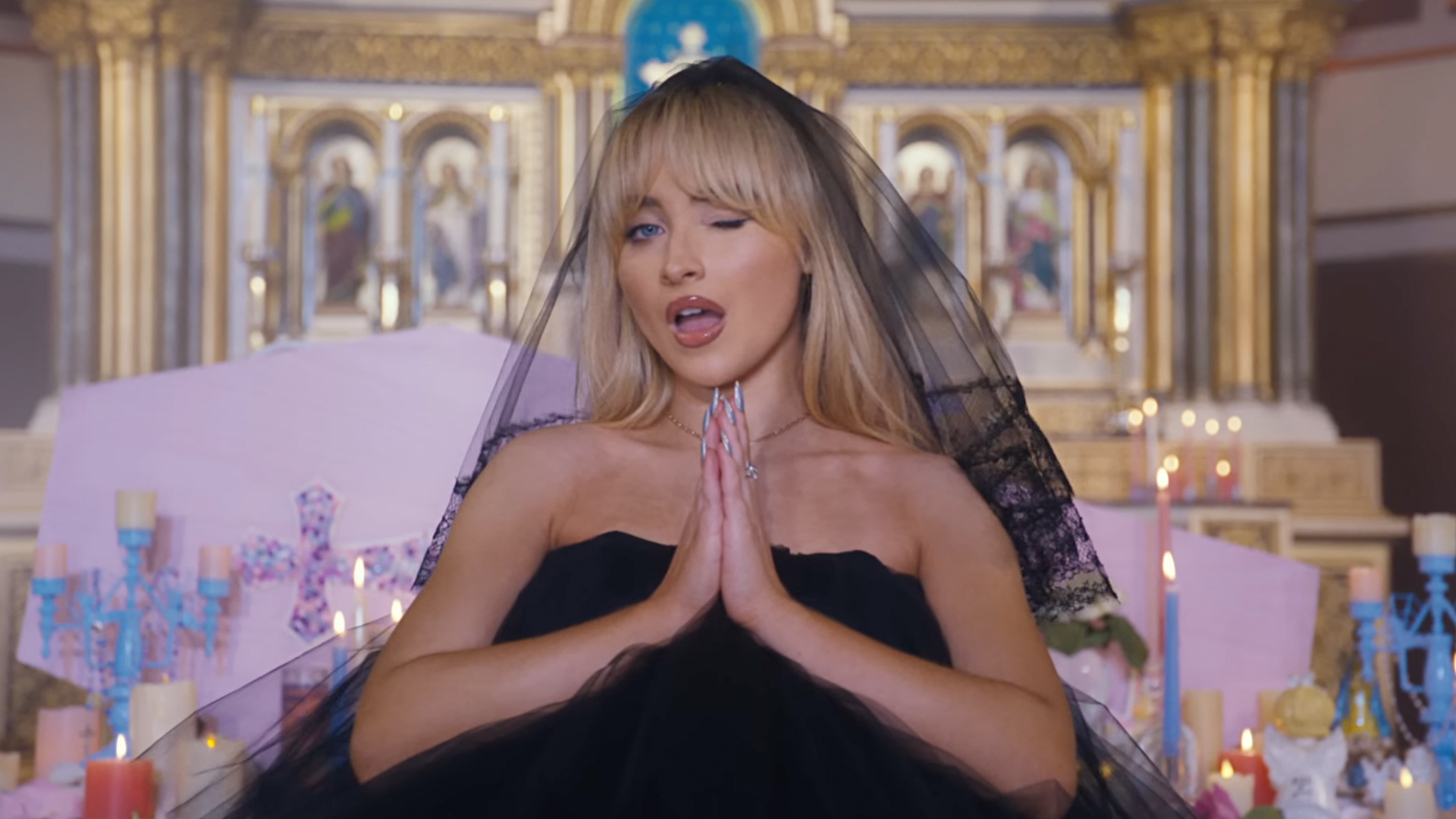 Sabrina Carpenter’s ‘Feather’ Video Causes Problems Within the Priesthood